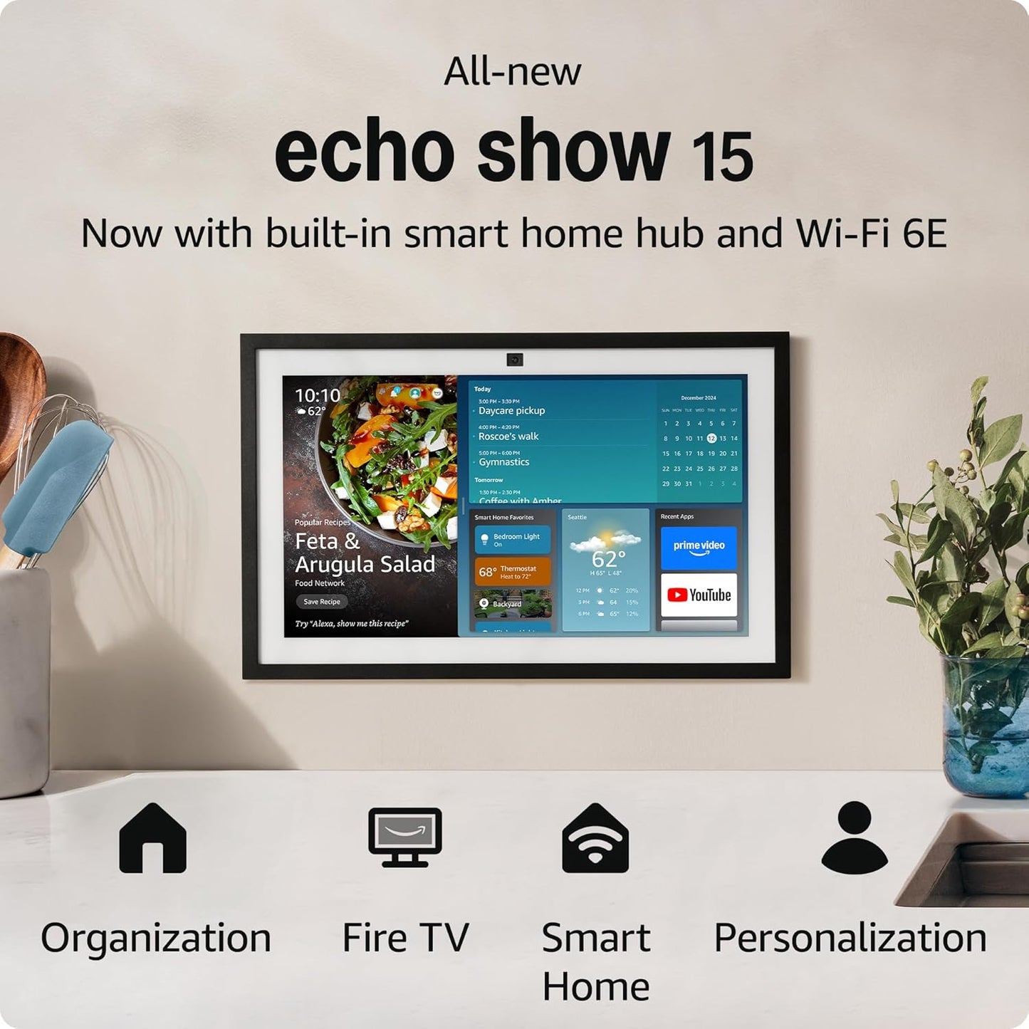 Amazon Echo Show 15 - SmartHomeFinder.com
