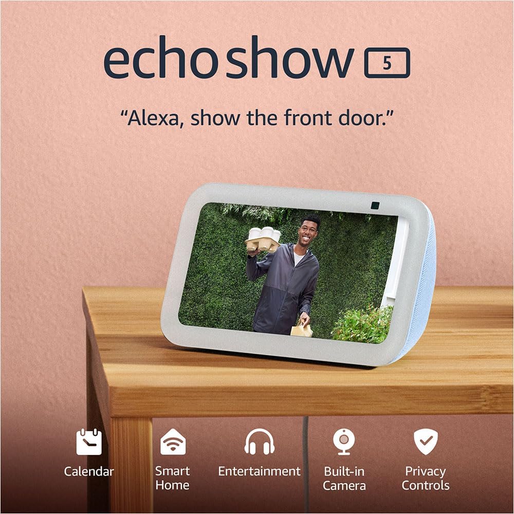 Amazon Echo Show 5 (Newest Model) - SmartHomeFinder.com