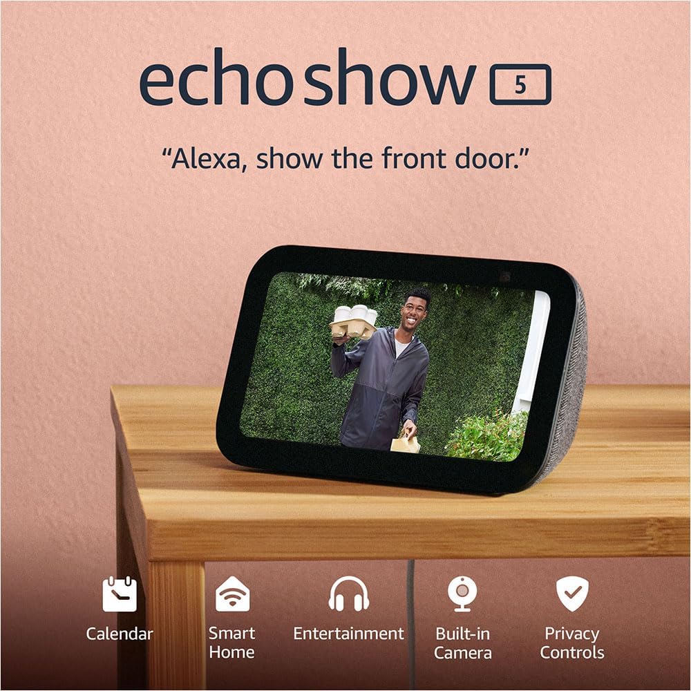 Amazon Echo Show 5 (Newest Model) - SmartHomeFinder.com