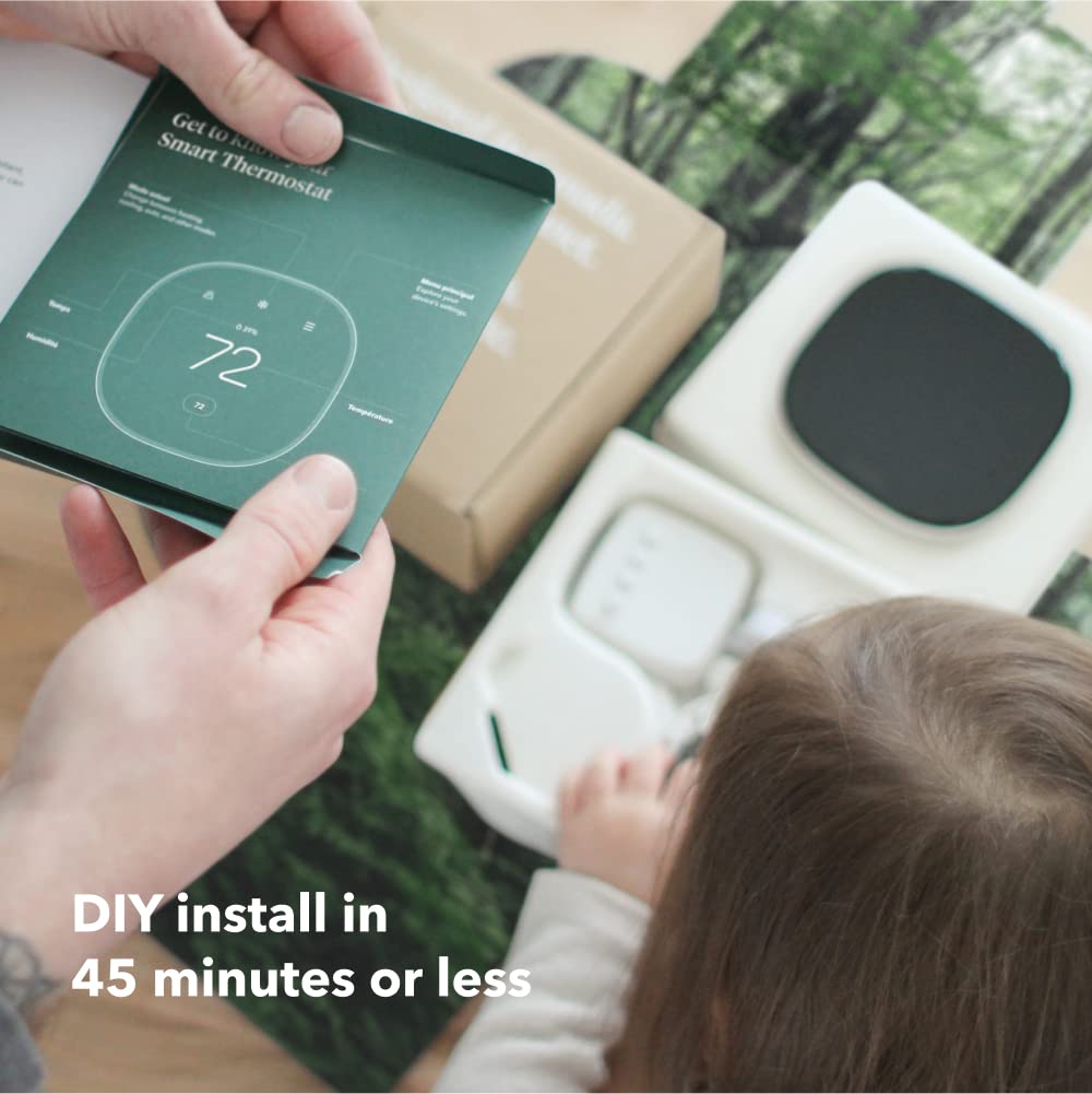 ecobee Smart Thermostat Enhanced - SmartHomeFinder.com