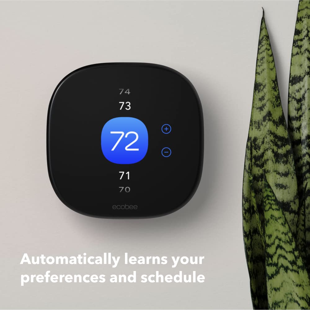 ecobee Smart Thermostat Enhanced - SmartHomeFinder.com
