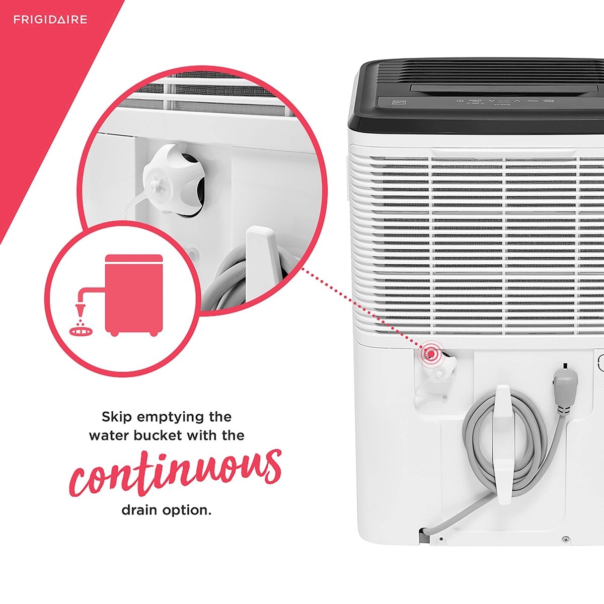 Frigidaire 50 - Pint Smart Dehumidifier - SmartHomeFinder.com