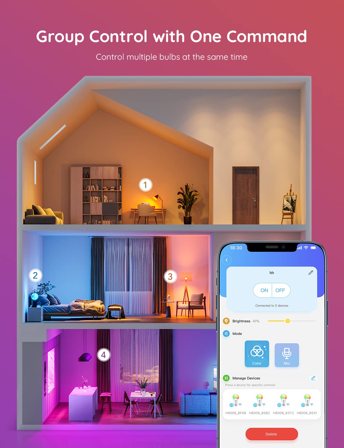 Govee Smart Light Bulbs - SmartHomeFinder.com