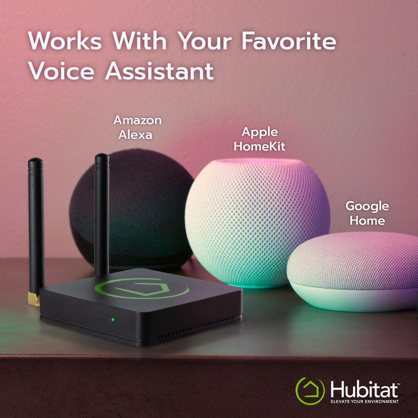 Hubitat Elevation Home Automation Hub (Model C - 8) - SmartHomeFinder.com