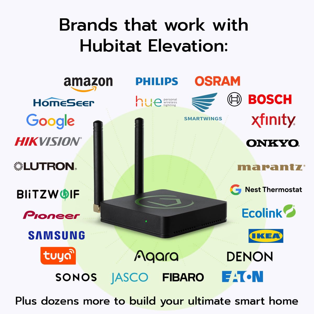 Hubitat Elevation Home Automation Hub (Model C - 8) - SmartHomeFinder.com