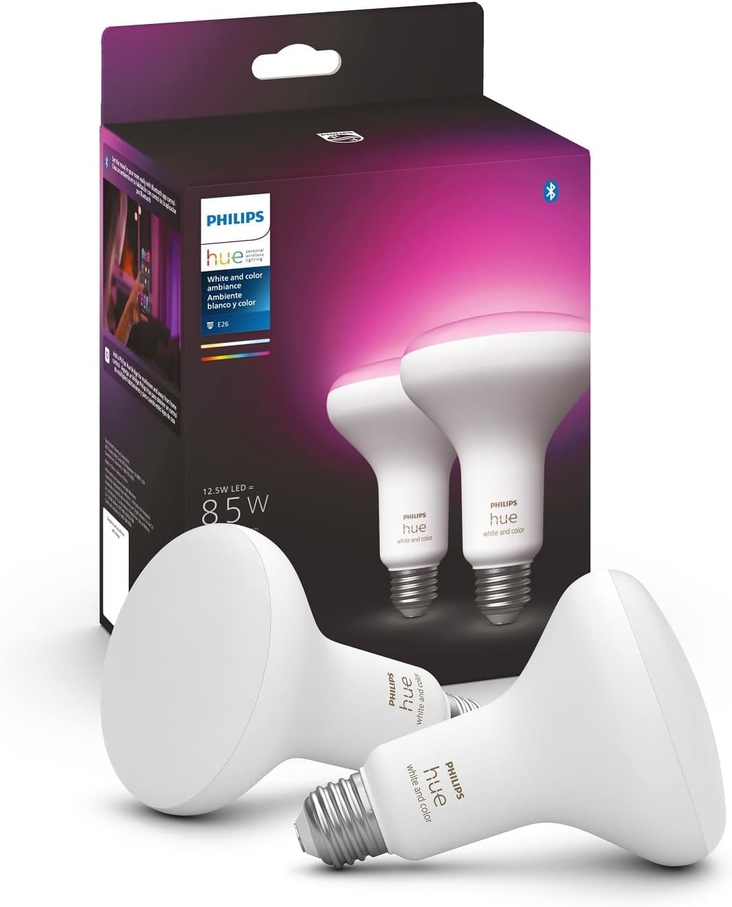 Philips Hue BR30 LED Smart Light Bulbs - SmartHomeFinder.com