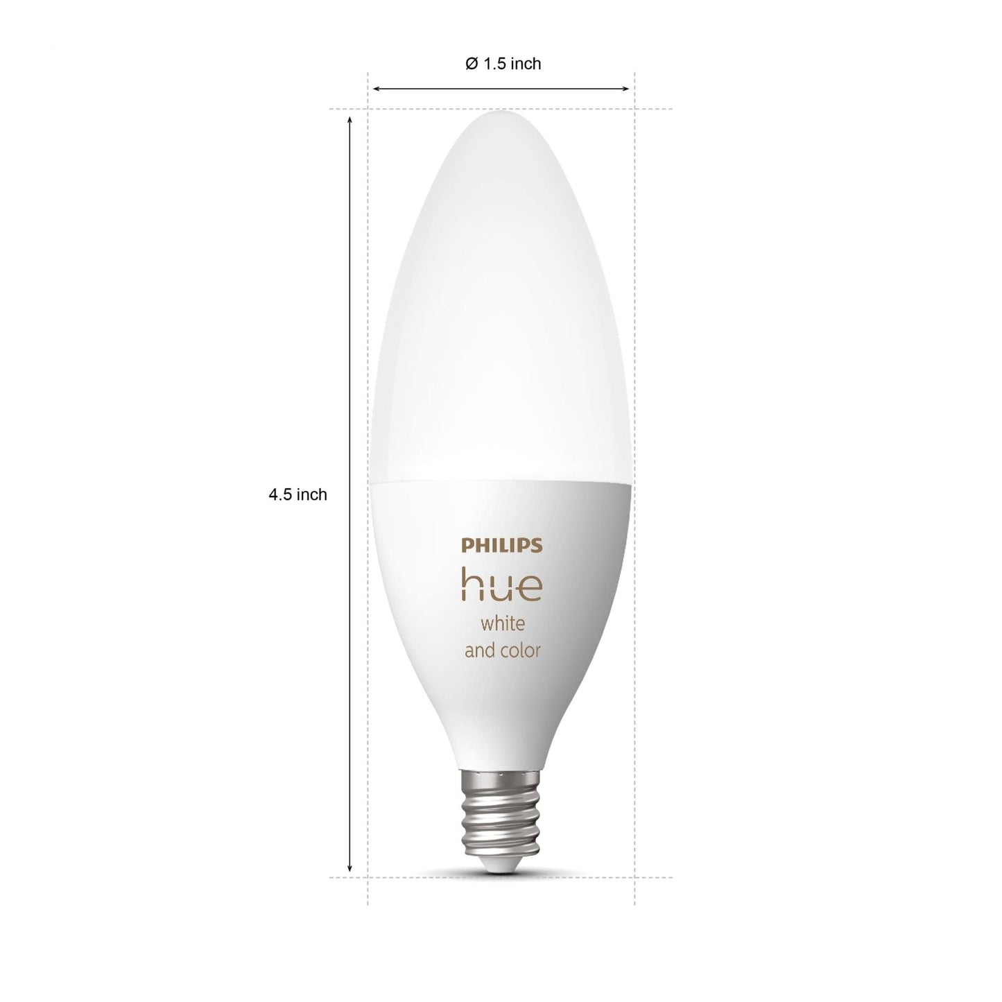 Philips Hue Smart 40W B39 Candle - Shaped LED Bulbs - SmartHomeFinder.com