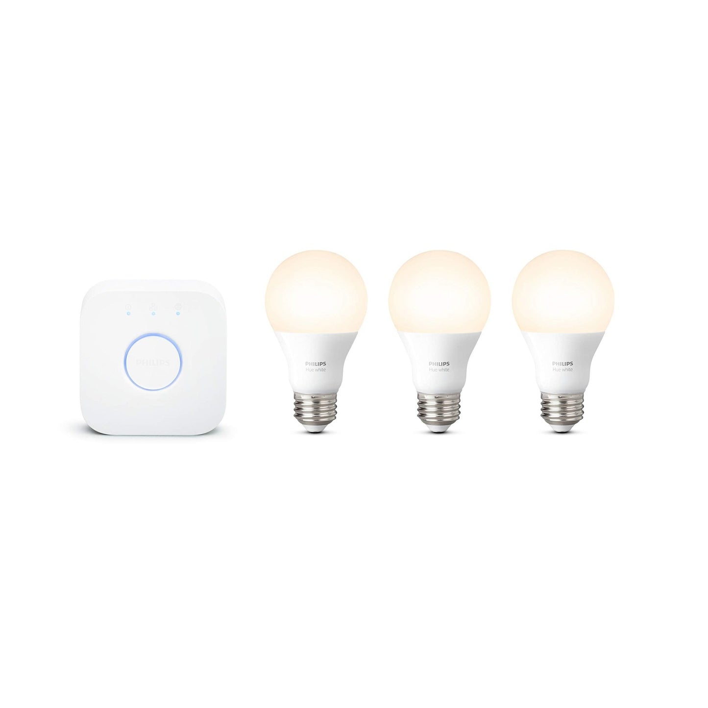 Philips Hue White and Color Ambiance LED Smart Light Bulb Starter Kit - SmartHomeFinder.com