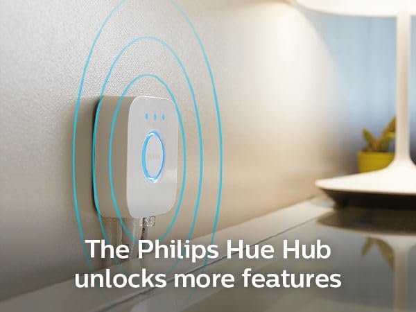 Philips Hue White and Color Ambiance LED Smart Light Bulb Starter Kit - SmartHomeFinder.com