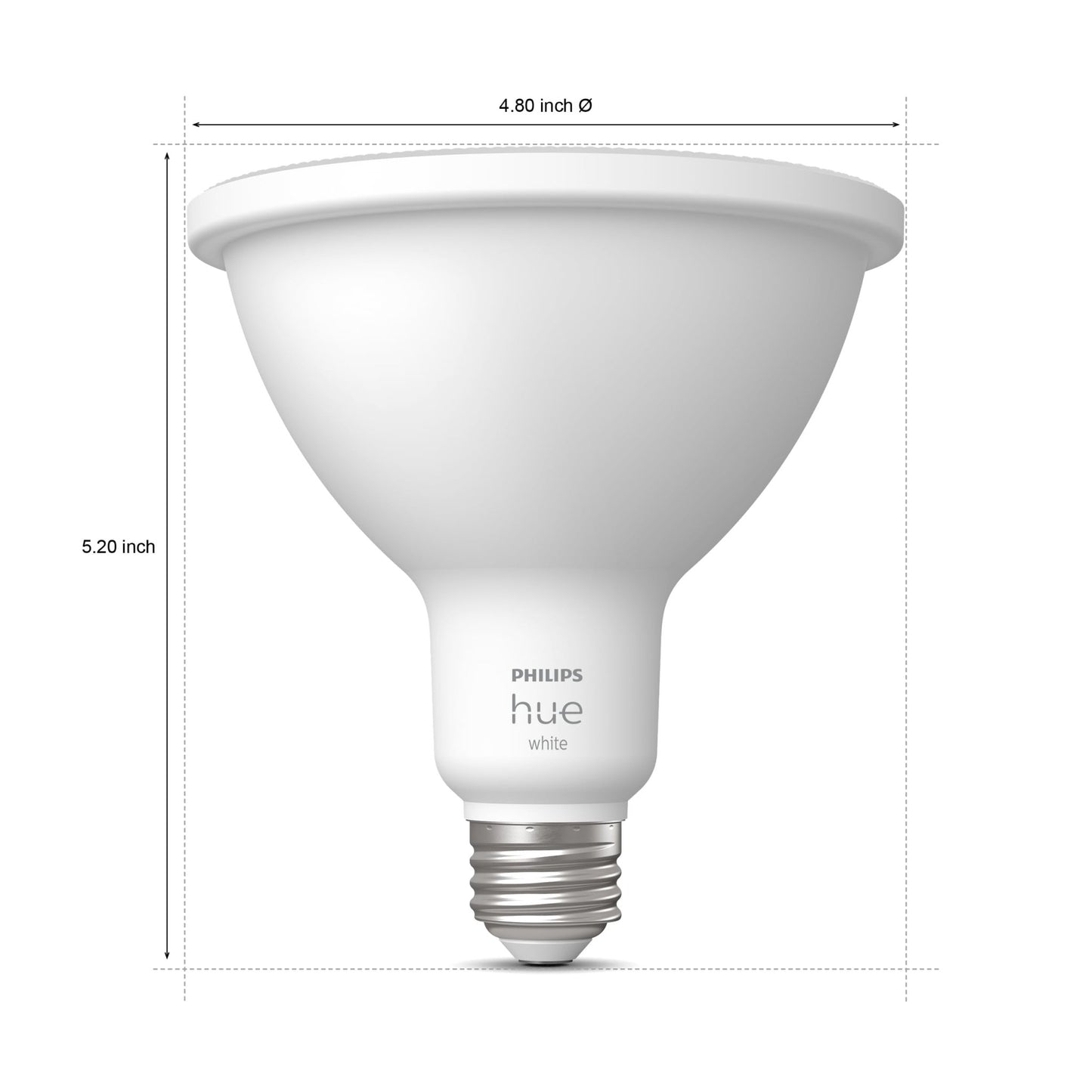 Philips Hue White PAR38 LED Smart Light Bulbs - SmartHomeFinder.com