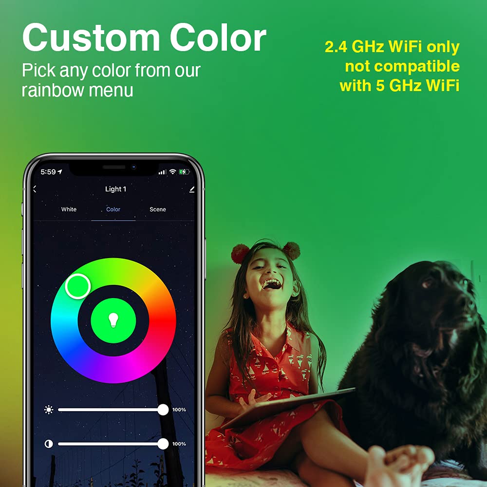 Regal Color Changing Wi - Fi Smart Light Bulbs - SmartHomeFinder.com