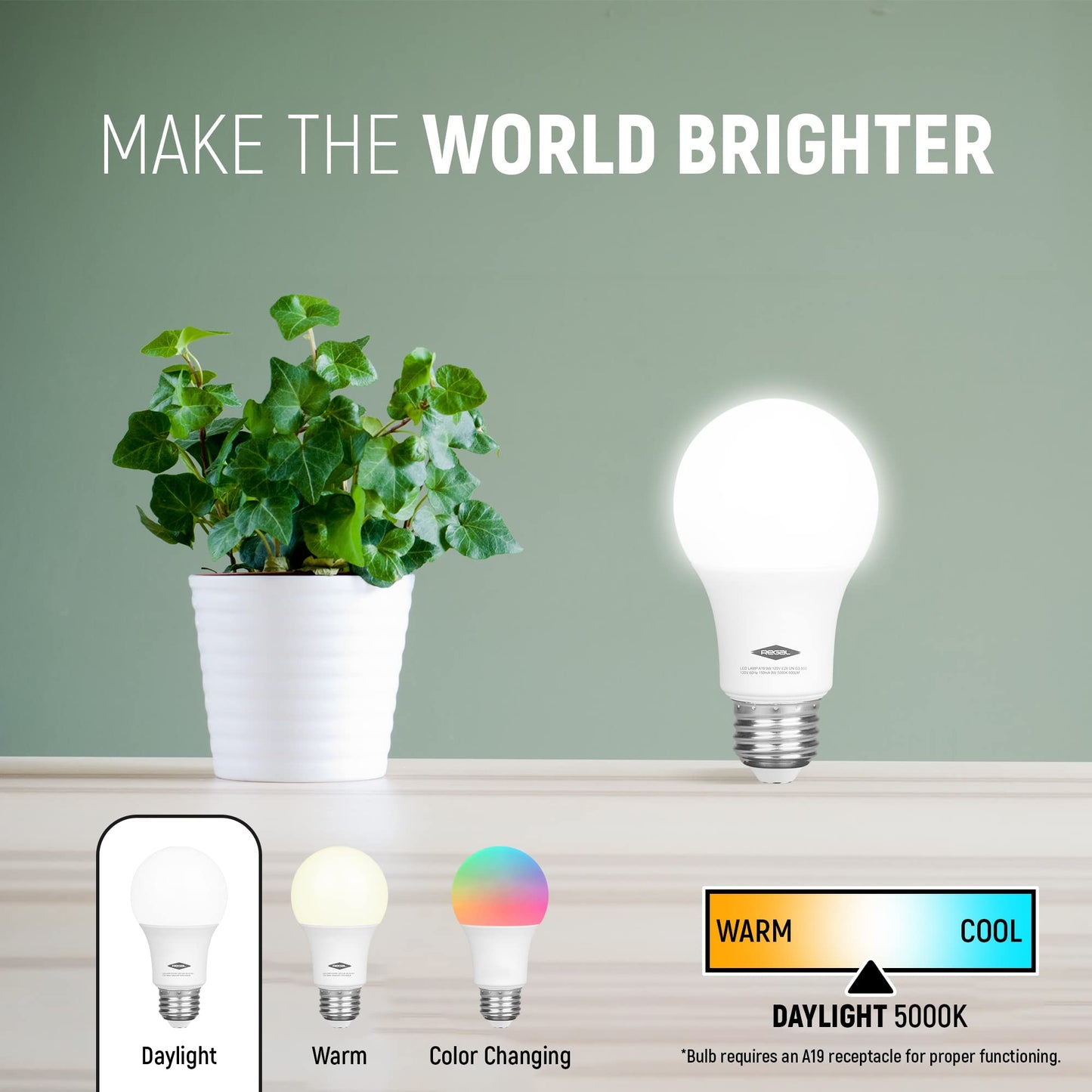 Regal Color Changing Wi - Fi Smart Light Bulbs - SmartHomeFinder.com