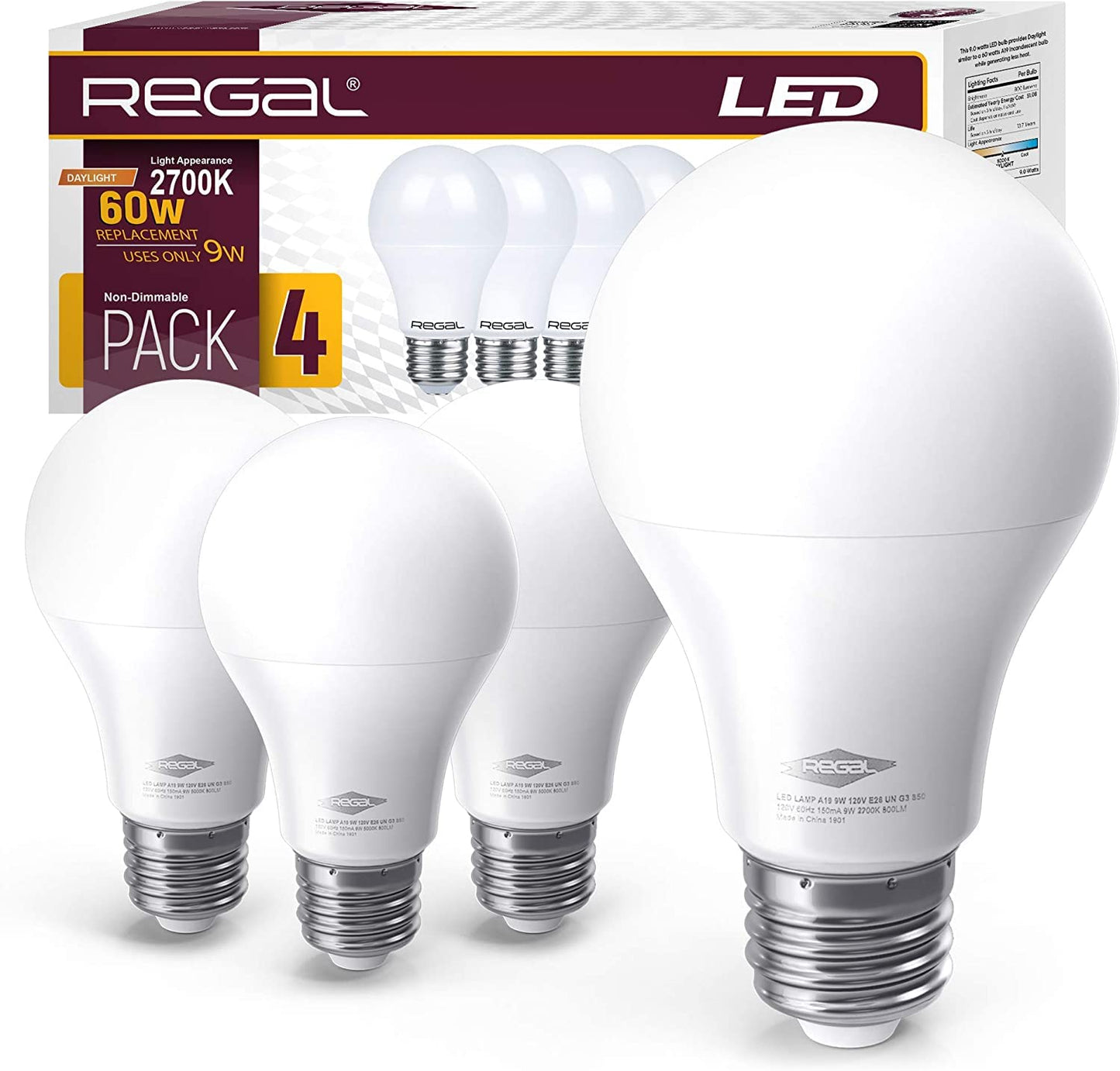 Regal Color Changing Wi - Fi Smart Light Bulbs - SmartHomeFinder.com