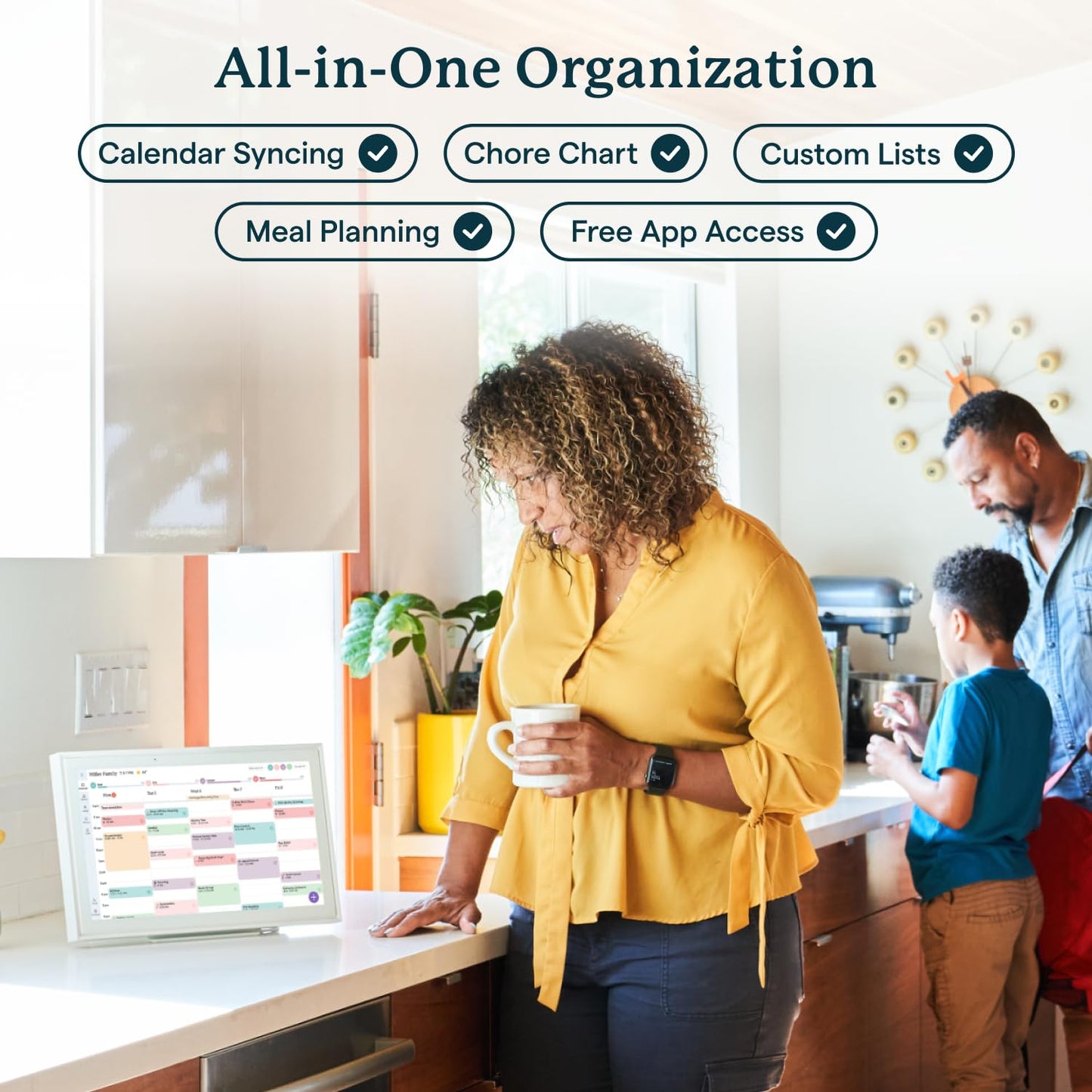 Skylight Calendar: 15 inch Digital Calendar & Chore Chart - SmartHomeFinder.com