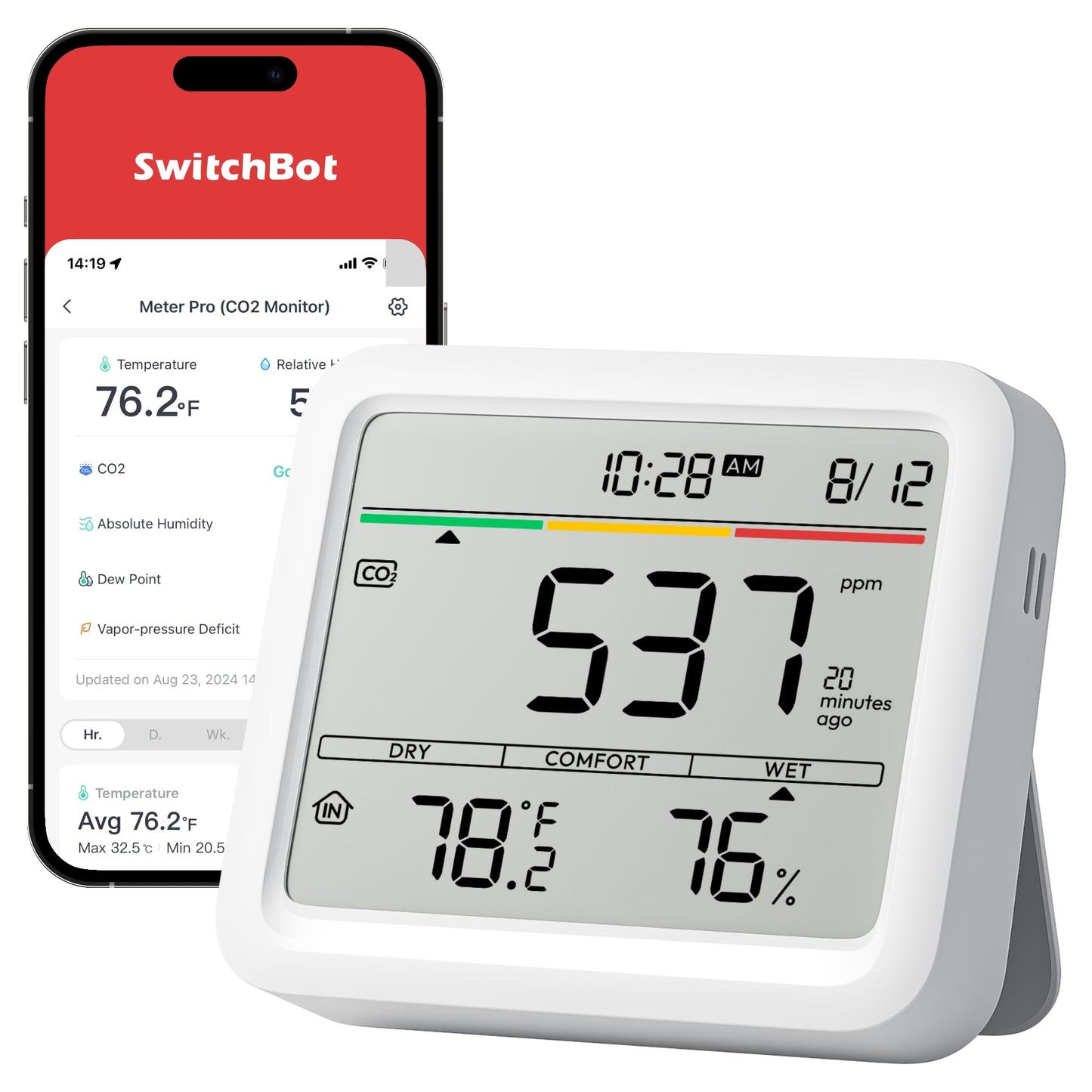 SwitchBot Meter Pro (CO2 Monitor) - SmartHomeFinder.com
