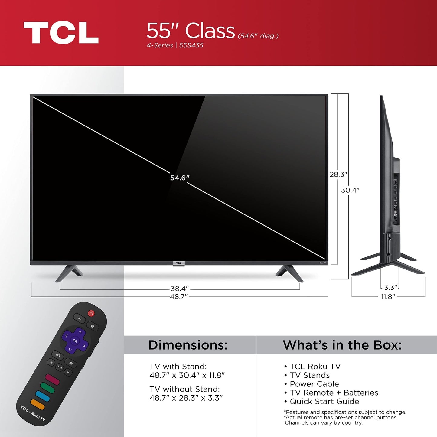 TCL 4 - Series 4K UHD HDR Smart TV - SmartHomeFinder.com