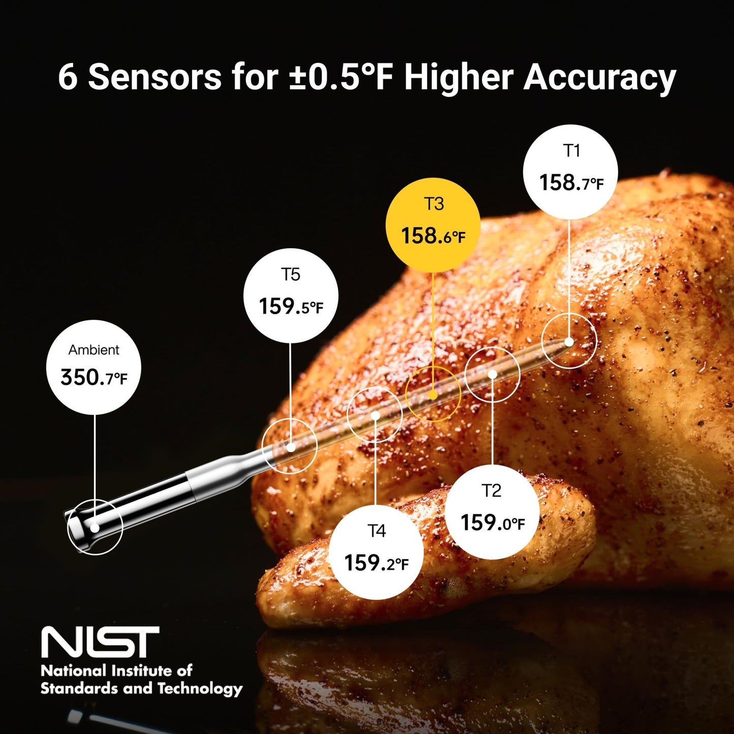 ThermoMaven G1 Premium Wireless Meat Thermometer - SmartHomeFinder.com