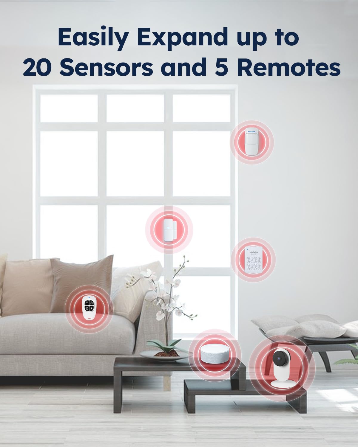 tolviviov Alarm System for Home Security - SmartHomeFinder.com