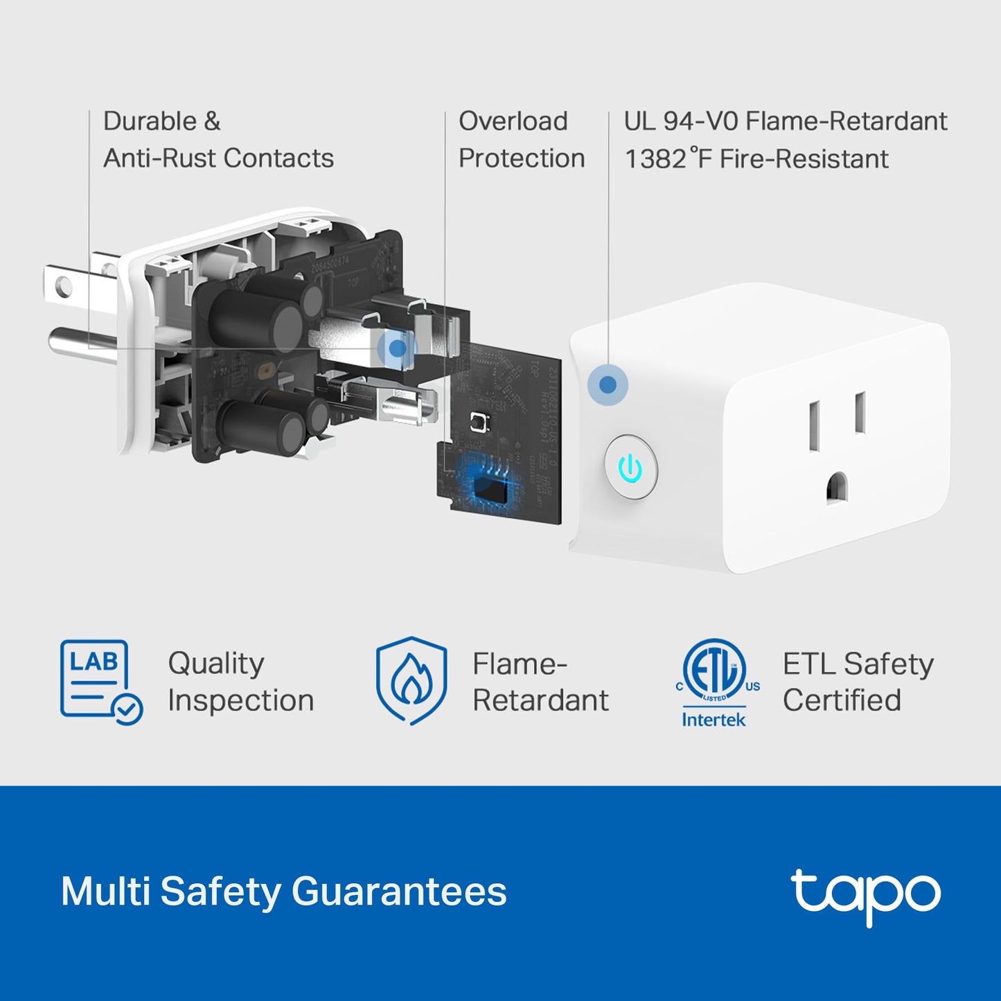 TP - Link Tapo Smart Wi - Fi Plug - SmartHomeFinder.com