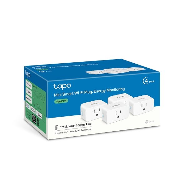 TP - Link Tapo Smart Wi - Fi Plugs (4 Pack) - SmartHomeFinder.com