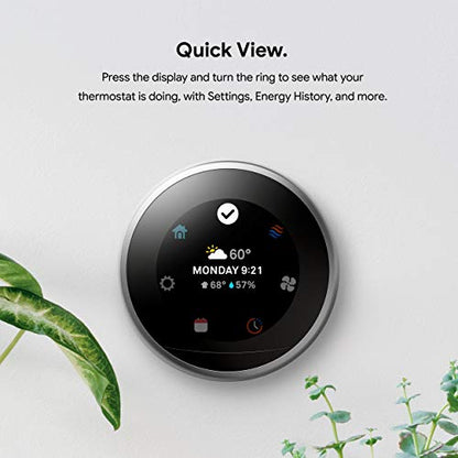 Google Nest Learning Thermostat (3rd Gen)