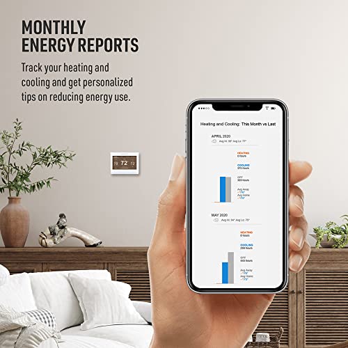 Honeywell Home Wi-Fi Smart Color Thermostat, 7 Day Programmable
