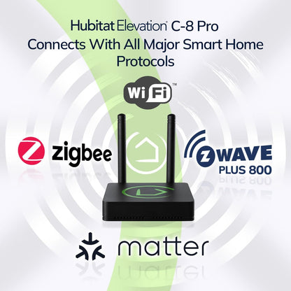 Hubitat Elevation Home Automation Hub (Model C-8 Pro)