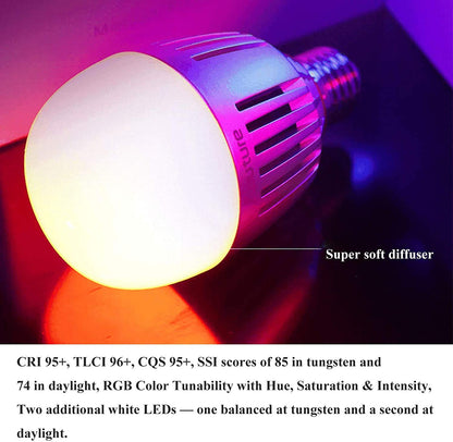 Aputure Accent B7C Smart Led Light Bulbs - SmartHomeFinder.com