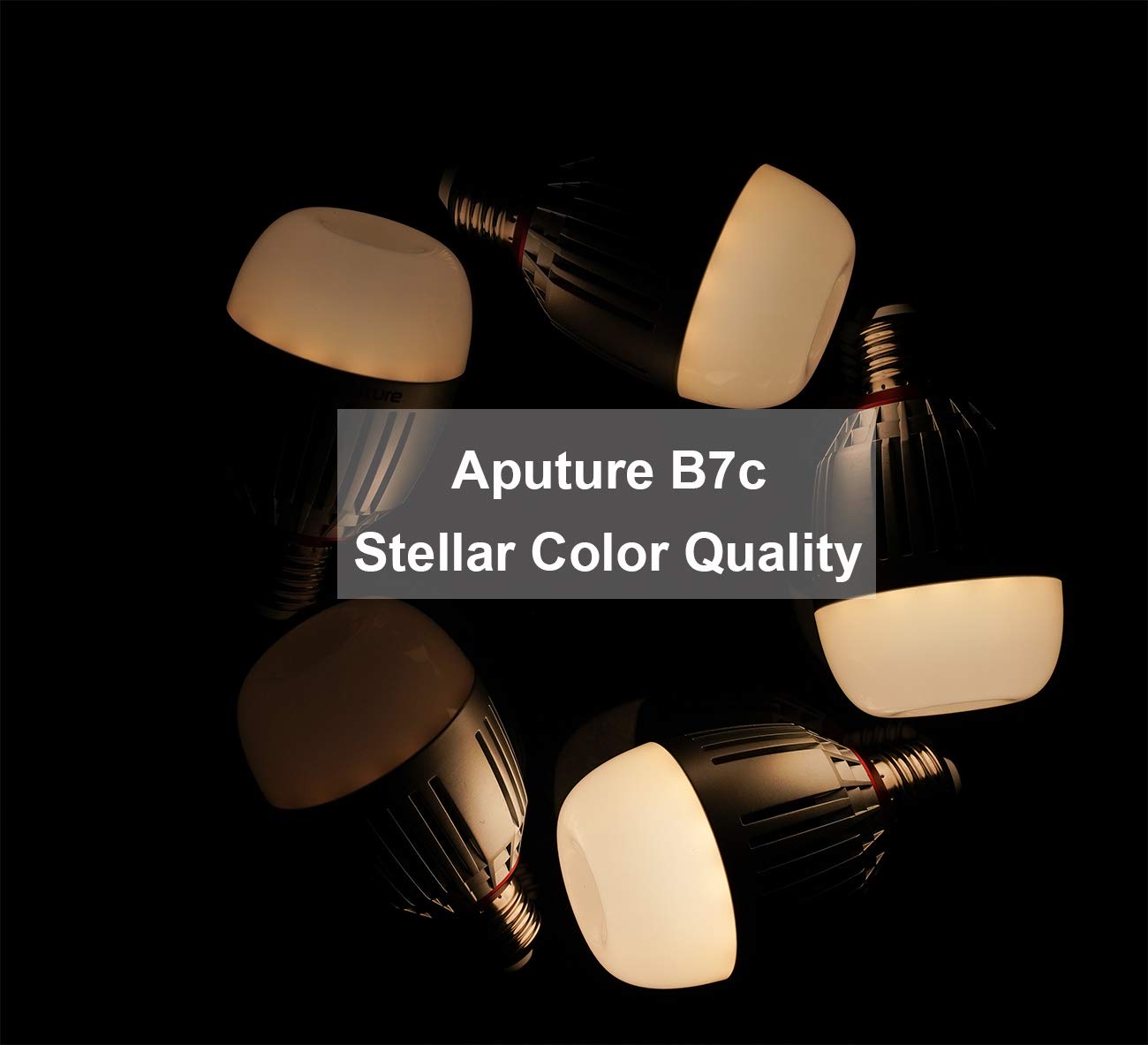 Aputure Accent B7C Smart Led Light Bulbs - SmartHomeFinder.com