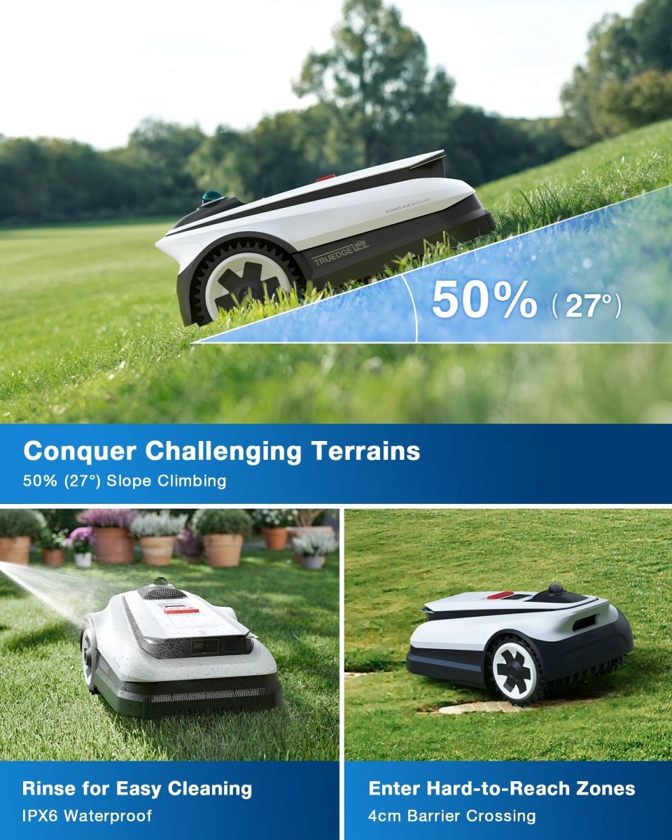 ECOVACS Goat A3000 LiDAR Robot Lawn Mower - SmartHomeFinder.com