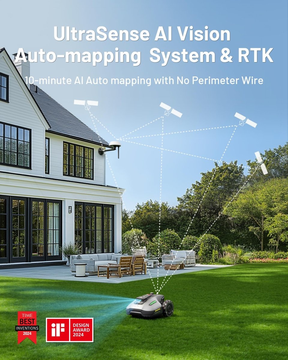 Mammotion YUKA Mini 500H Robotic Lawn Mower - SmartHomeFinder.com