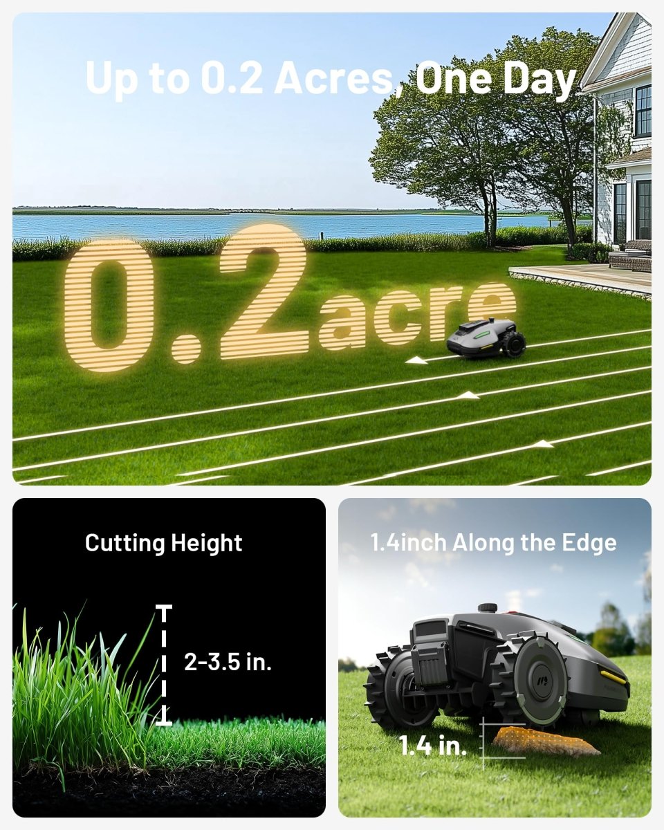 Mammotion YUKA Mini 500H Robotic Lawn Mower - SmartHomeFinder.com