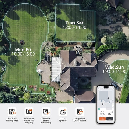 Segway Navimow i110N Robot Lawn Mower - SmartHomeFinder.com