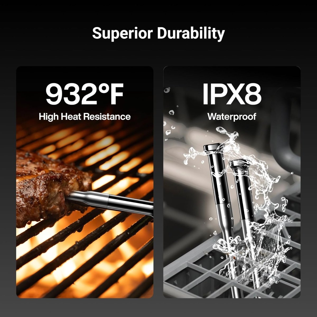 ThermoMaven G1 Premium Wireless Meat Thermometer - SmartHomeFinder.com